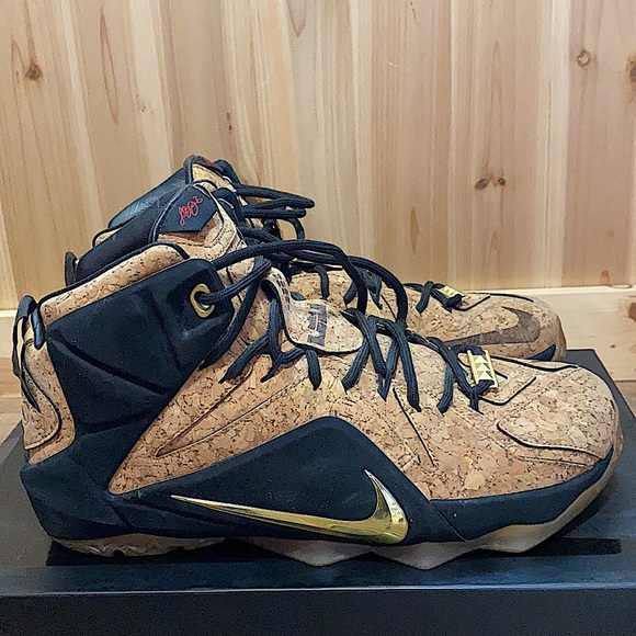 2015 Lebron XII EXT Cork basketball shoes - Picture 6 of 16
